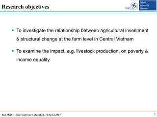 Agricultural Investment and Structural Change: Evidence from Rural Vietnam