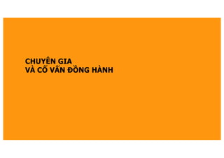 CHUYÊN GIA
VÀ CỐ VẤN ĐỒNG HÀNH
 