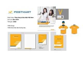 Khách hàng: Tổng công ty Bưu điện Việt Nam
Lĩnh vực: Bưu chính
Thời gian: 2018
Thiết kế logo
Thiết kế bộ nhận diện thương hiệu
 