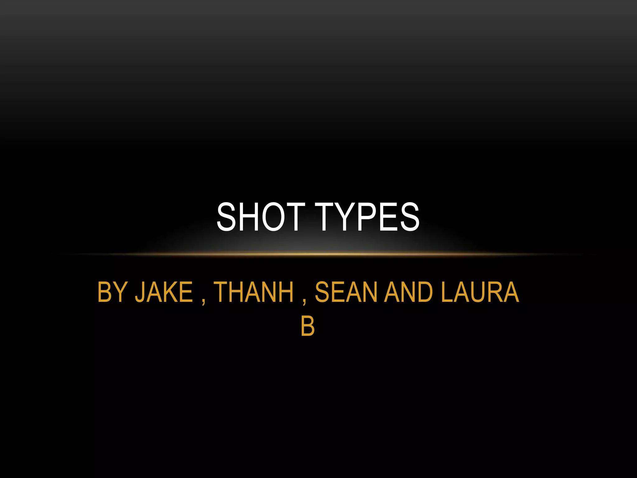 shot types presentation by thanh and his group | PPT