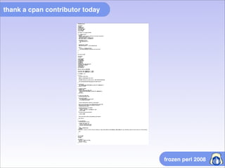 Thank A Cpan Contributor Today