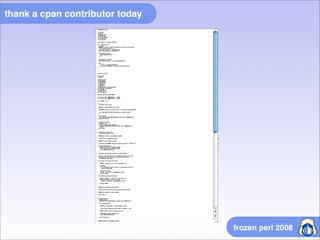Thank A Cpan Contributor Today