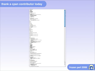 Thank A Cpan Contributor Today
