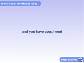 Thank A Cpan Contributor Today