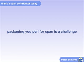 Thank A Cpan Contributor Today
