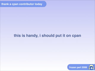 Thank A Cpan Contributor Today