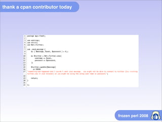 Thank A Cpan Contributor Today