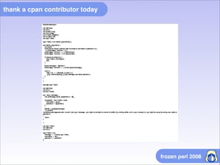 Thank A Cpan Contributor Today