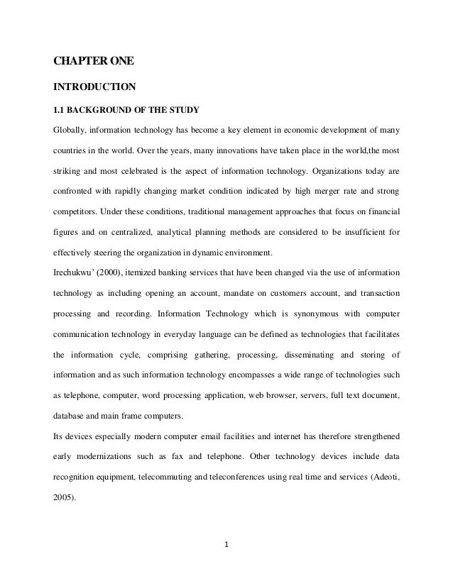 Information and communication technology in education thesis