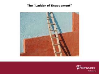 The “Ladder of Engagement” 