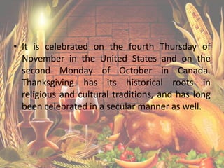 Thanksgiving | PPTX