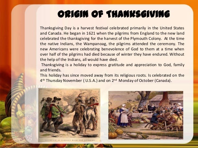 What is the origin of Thanksgiving Day?