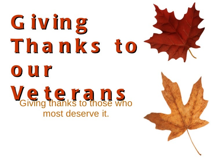 Why are veterans important essay