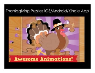 Thanksgiving Puzzles iOS/Android/Kindle App
 