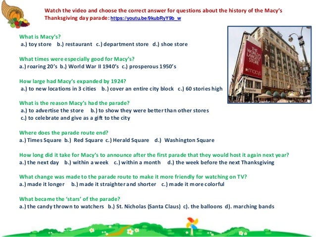 Webilang English Class For Adults Intermediate Thanksgiving 2015