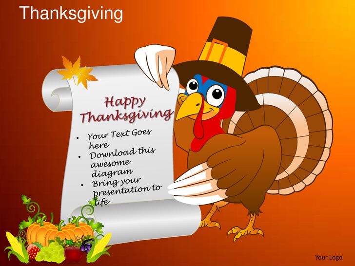 thanksgiving celebrations festivals turkey powerpoint templates