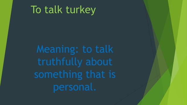 Thanksgiving Day Idioms PPT thanksgiving-day-idioms-ppt