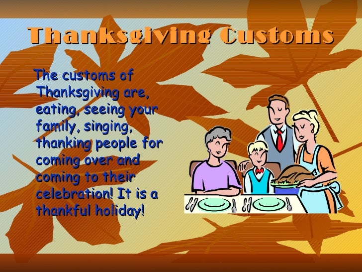 Thanksgiving day presentation