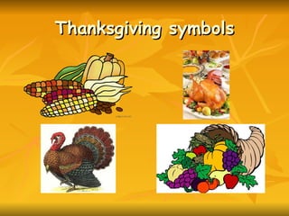 Thanksgiving symbols 