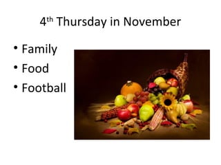 Thanksgiving | PPT