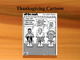 Thanksgiving Cartoon
 