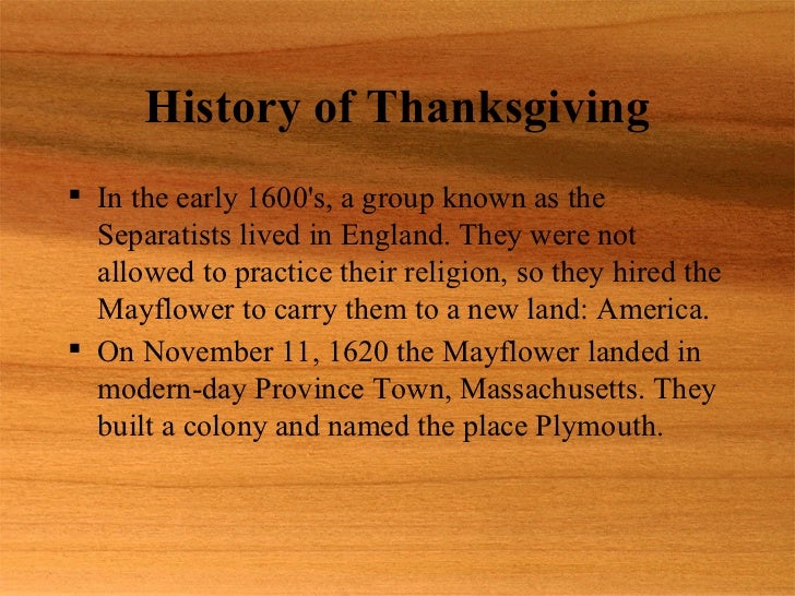 a history of the thanksgiving day Soon after, they had a huge rainfall and he designated november 29th as a day of thanksgiving today's annual thanksgiving holiday is largely due to the – a. a history of the thanksgiving day Soon after, they had a huge rainfall and he designated november 29th as a day of thanksgiving today's annual thanksgiving holiday is largely due to the – a.