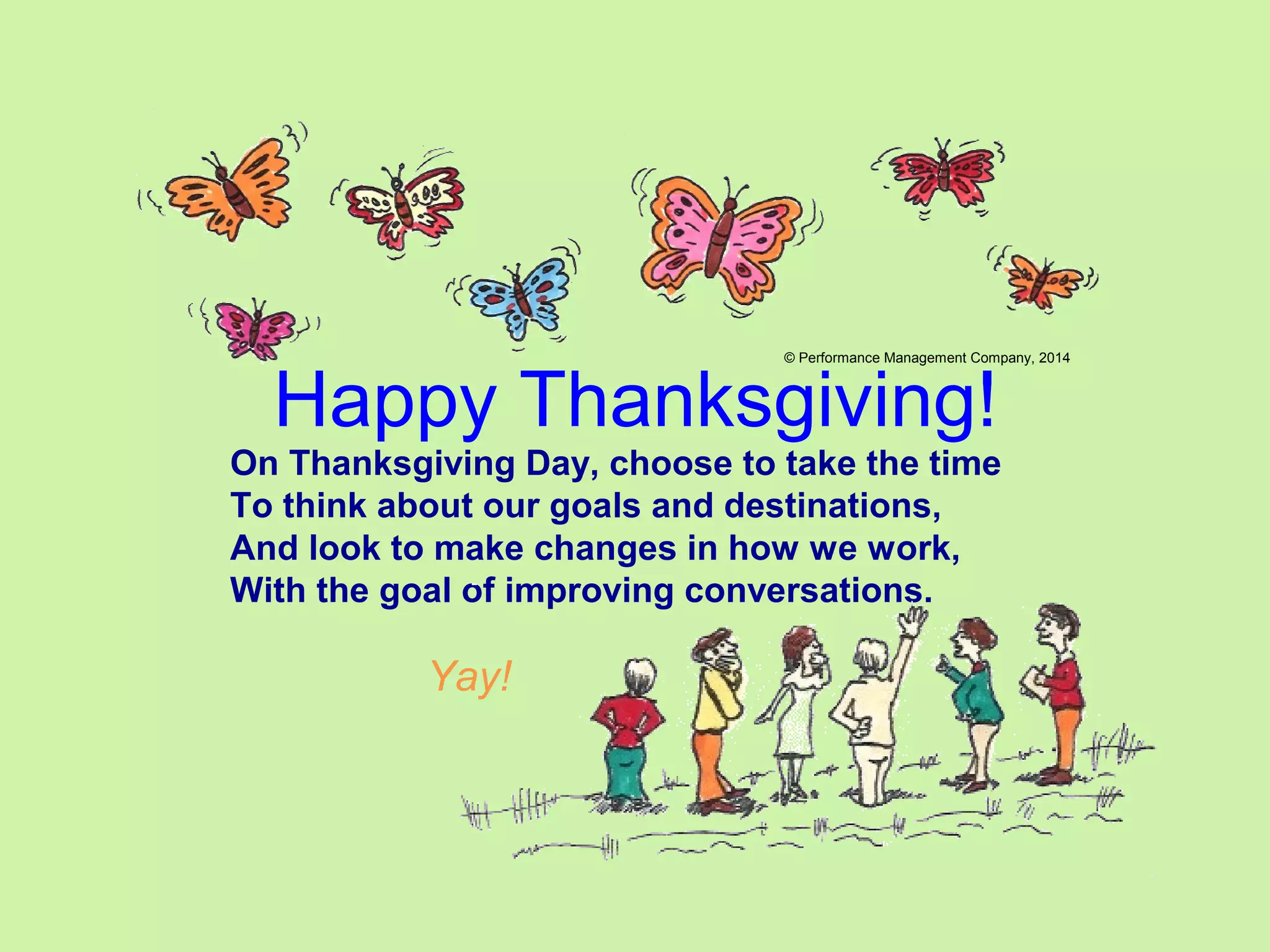 thanksgiving people and performance workplace poemsscott