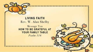 Thanksgiving psalm 116 slides 112413