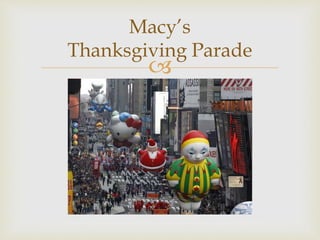 Thanksgiving Now & Then