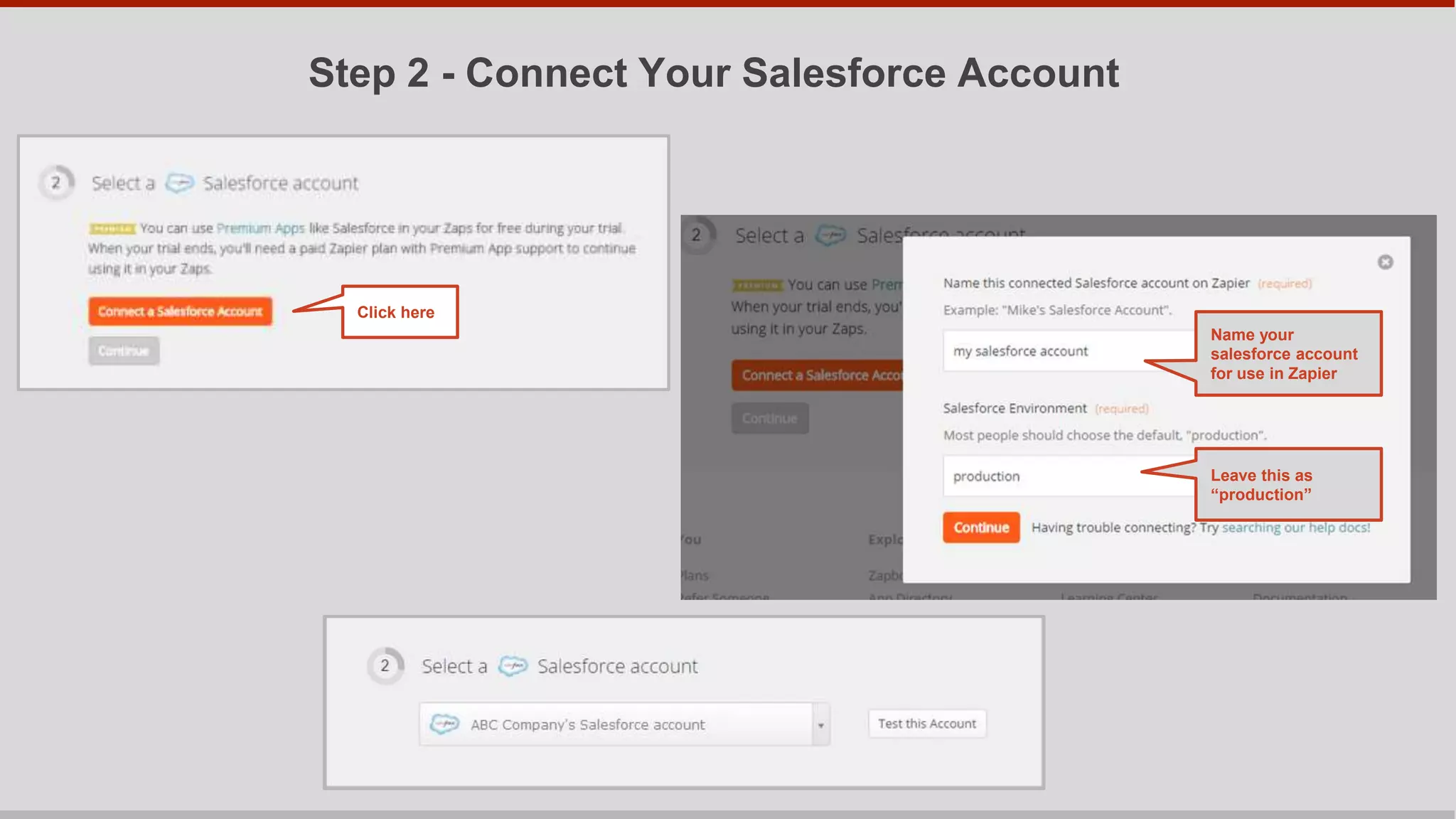 Now you have a specific trigger and action...
 