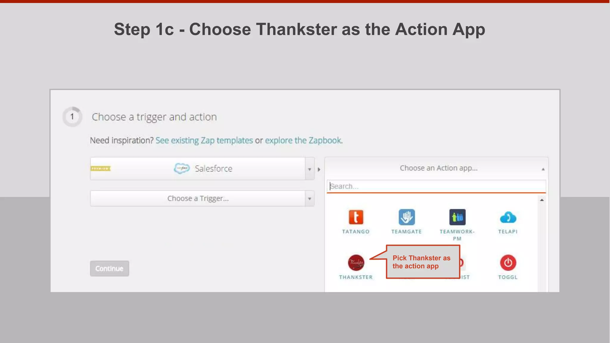 Step 2 - Connect and test your Salesforce account
You must have accounts for both
Login to Salesforce here
 