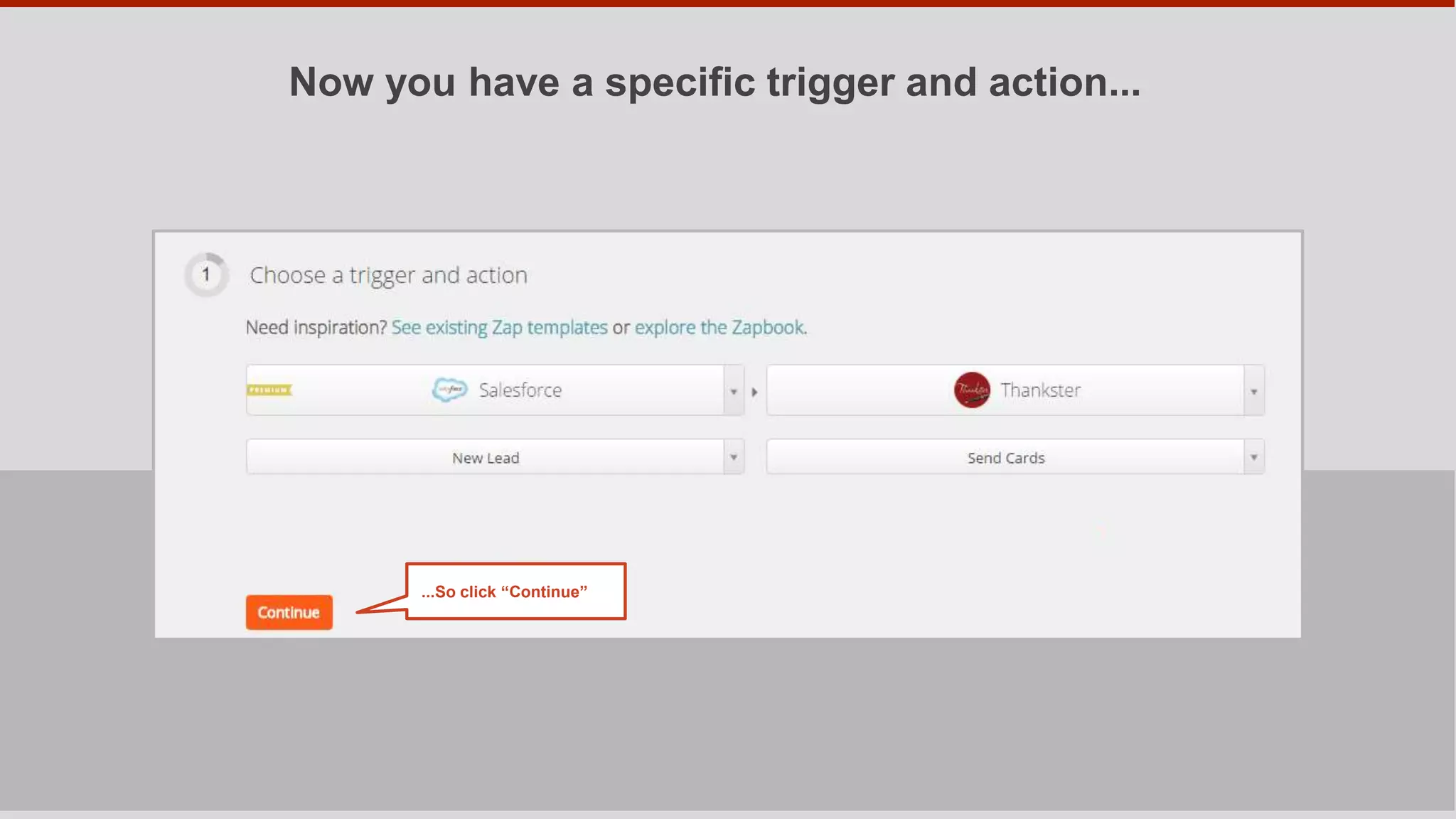 Step 3c - Connect Your Thankster Account
Select your
Thankster account
Or connect a new
account using the
API key from
Thankster’s website
First Time Only
 