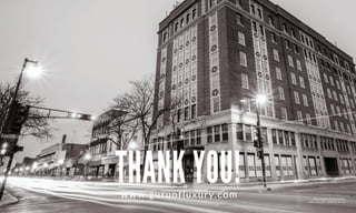 THANK YOU! PHOTOGRAPH BY DAN MOORE
HOTEL RETLAW | FOND DU LAC, WI
www.guruofluxury.com
 