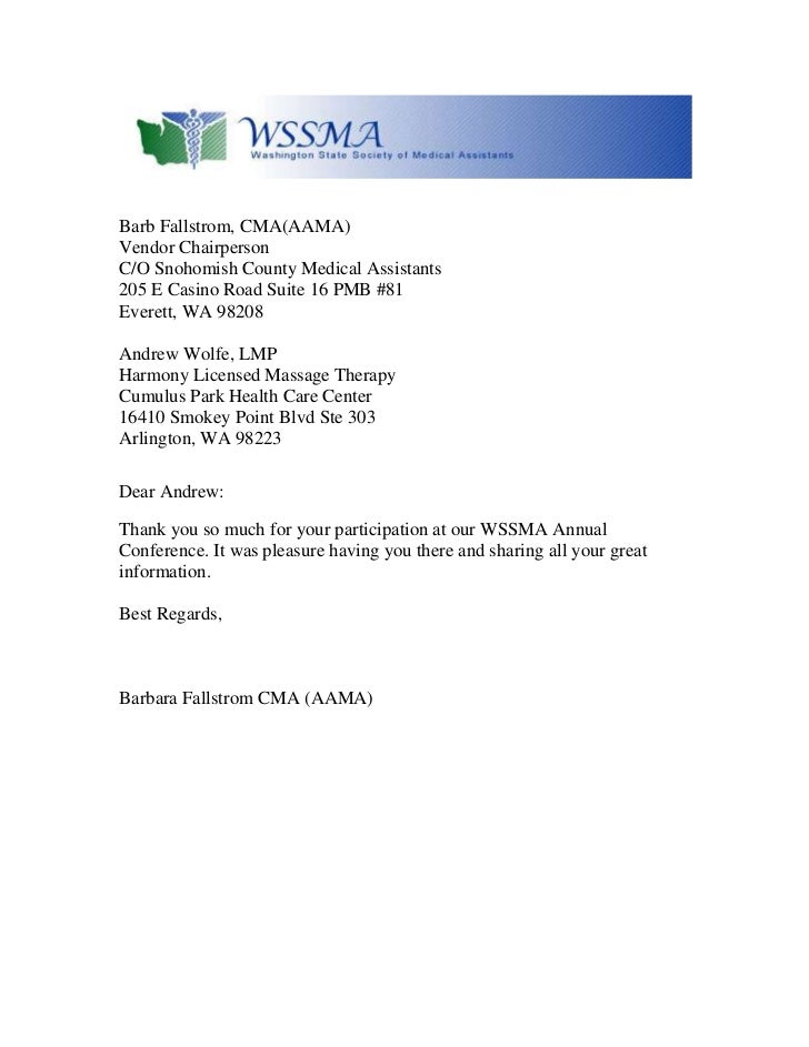 thank you letter vendors sles thank you letter harmony licensed massge therapy thank you letter vendors sles thank you letter harmony licensed massge therapy