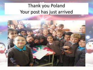 Thank you Poland
Your post has just arrived
 