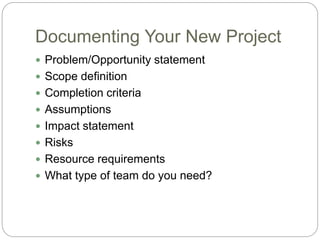 Managing Your (DH) Project: Setting the Foundation for Working Collaboratively Throughout a  Project Lifecycle