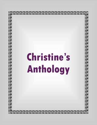 Christine’s
Anthology
 