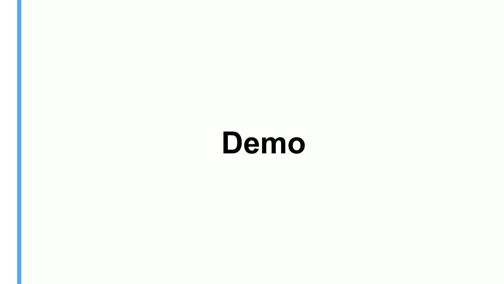 Demo
 