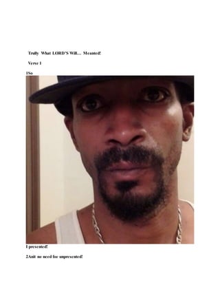 1Ahaliphate! Pt.1
2Trully What
LORD’S Will… Meant!
3All Seein Eye!
4Eons!
5Explain!
6Enemy!
7Penalty!
8Reward!
9Rida!
10Girl!
11Stripes!
12Ahaliphate! Pt.2
13Final Exam!
 