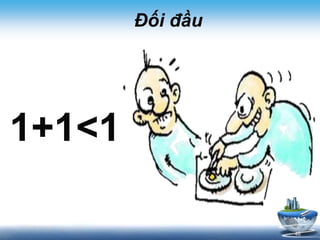 Đối đầu 
1+1<1 
46 
 