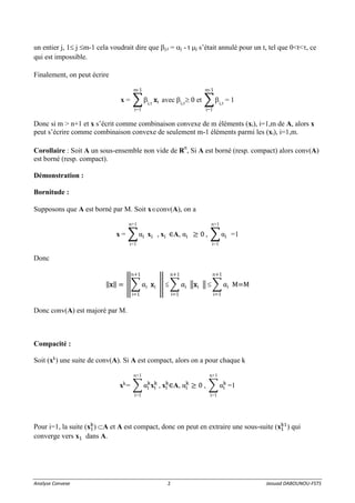 Théorèmes de Carathéodory