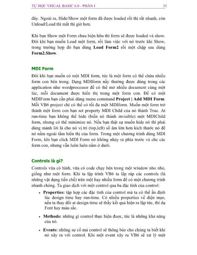 Tự học visual basic 6.0 | PDF