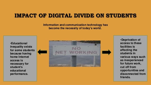 impact of the digital divide