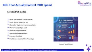 The #1 Reason Your MRO Budget Exploded — And How Predictive Maintenance ...