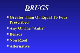 Nonbenzos The 10 Min Geriatric Assessment | PPT