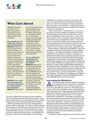 The 2007 Global Outsourcing 100