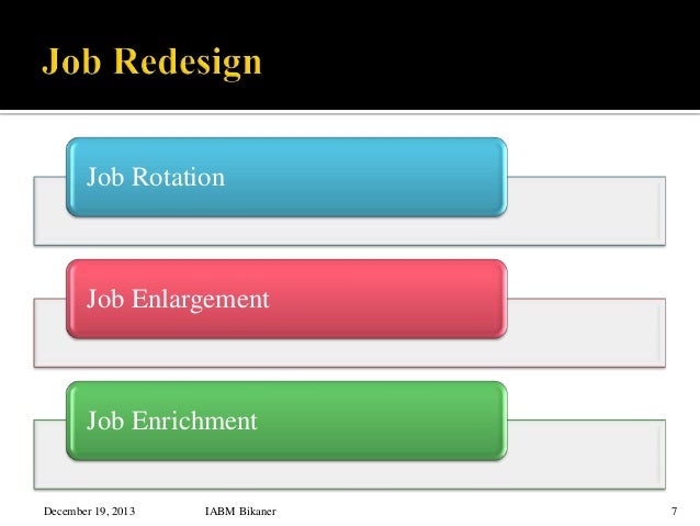 job rotation enrichment or enlargement Job enrichment and job enlargement are the steps used to make the employees feeling that the organization is actually owning them and that thing boost their. job rotation enrichment or enlargement Job enrichment and job enlargement are the steps used to make the employees feeling that the organization is actually owning them and that thing boost their.