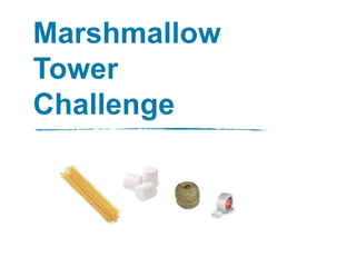 Marshmallow
Tower
Challenge
 