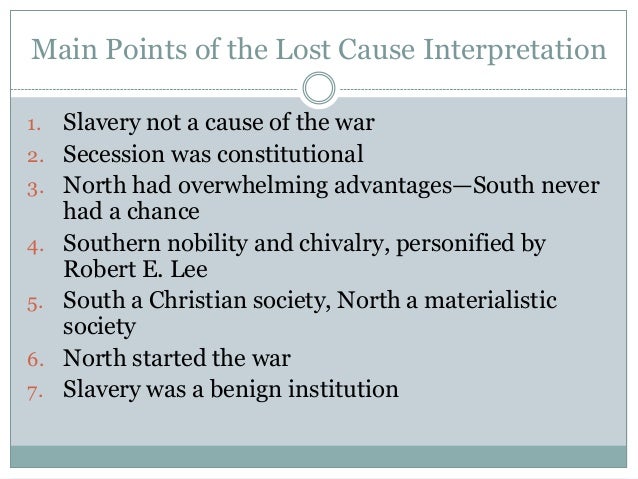 The Lost Cause 101 the-lost-cause-101