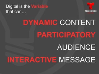 Advanced Multiplatform Strategy for Broadcasting Biz Stakeholders